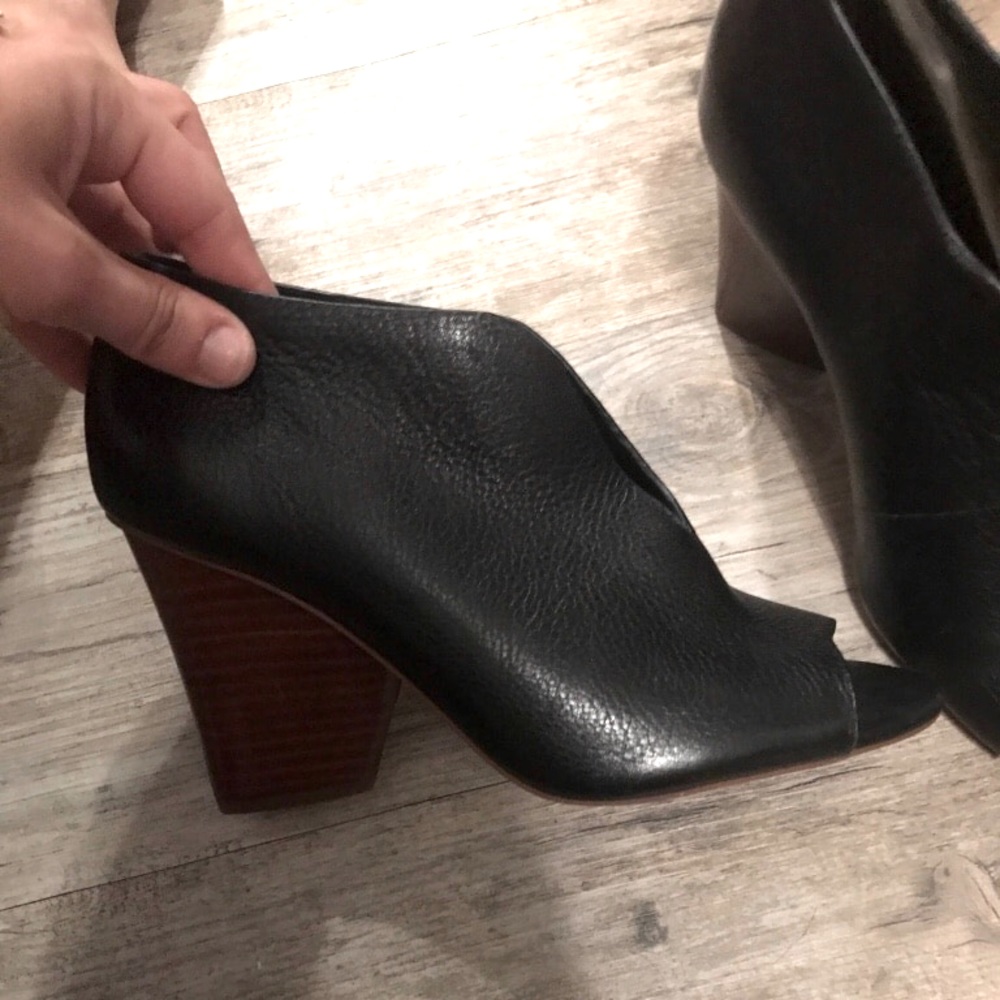Vince Camuto leather booties